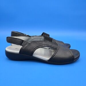 David‎ Tate Swish Women's Sandal Black Sz N 10 EUC
